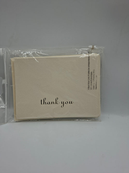 THANK YOU NOTES AND ENVELOPES