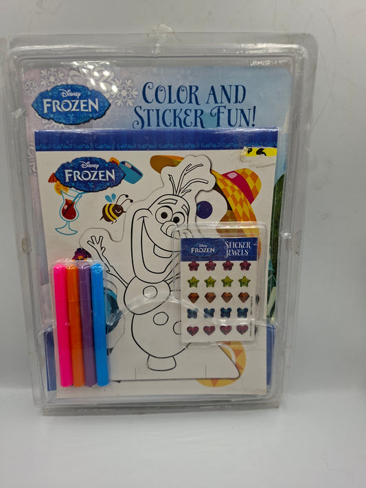 COLOR AND STICKER FUN