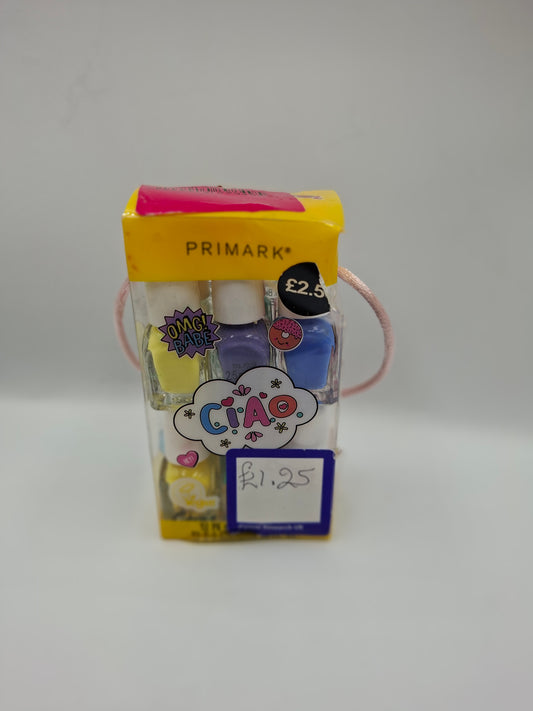 PRIMARK KIDS NAIL PAINTS