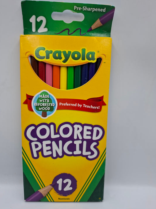 CRAYOLA COLORED PENCILS