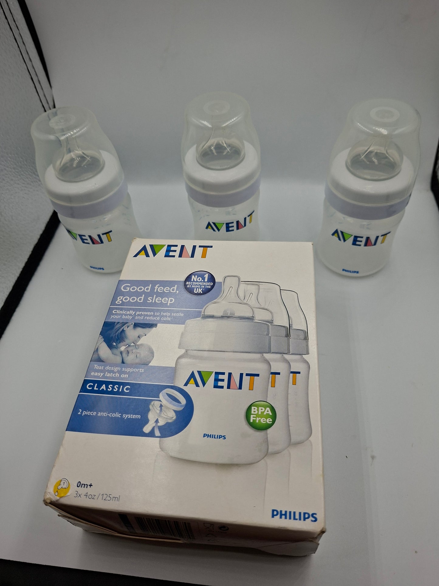 AVENT BOX OF 3 FEEDERS