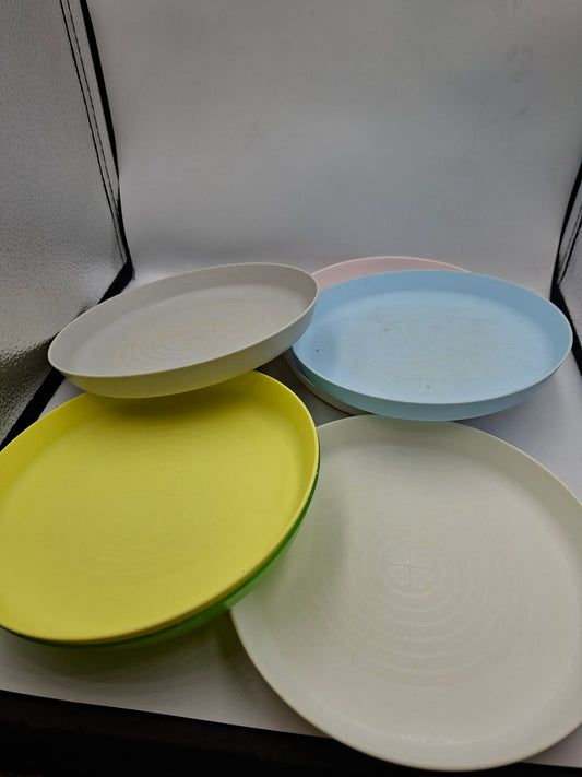 IKEA PLATES USED 6PCS