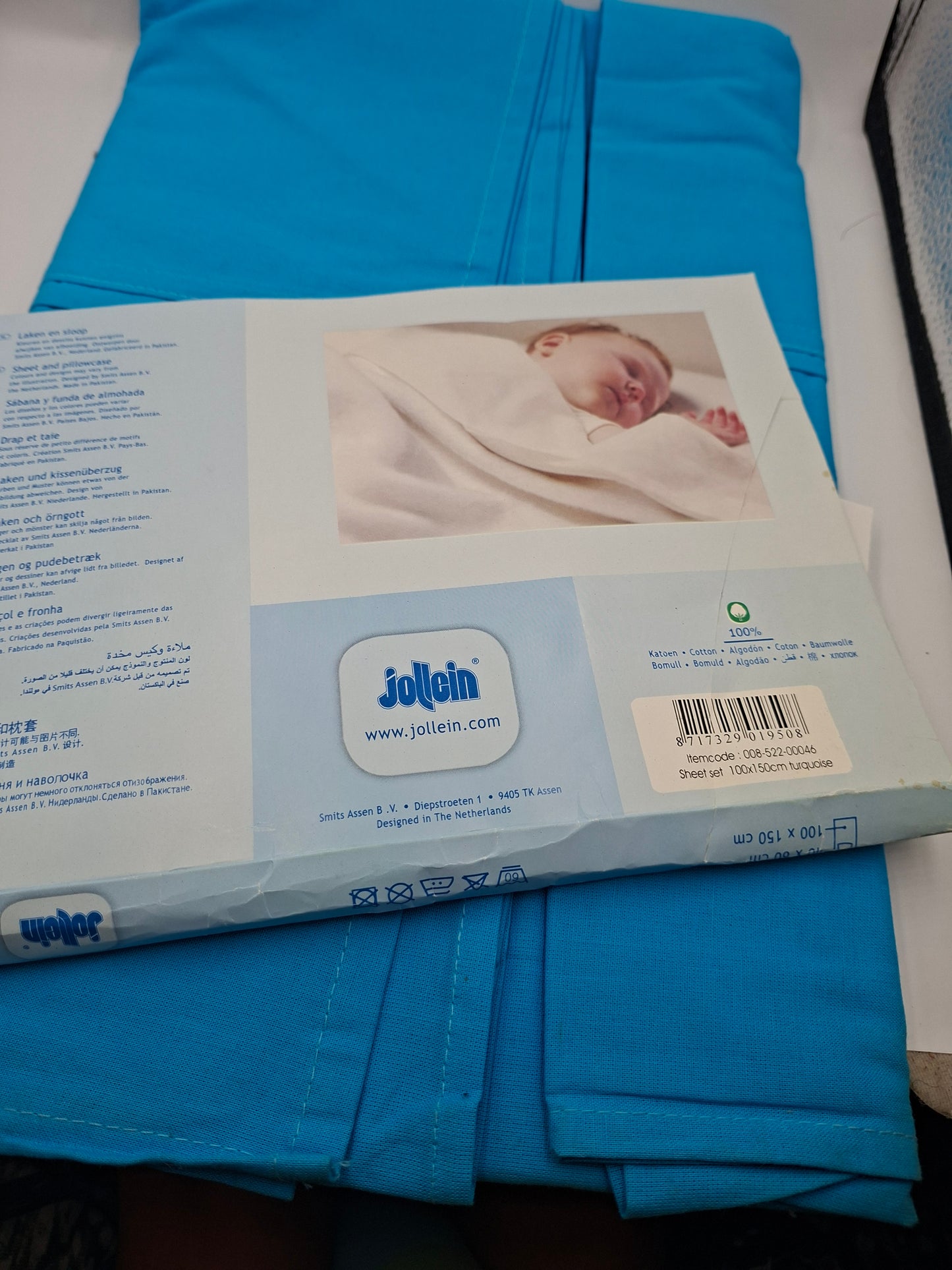 CRIB SHEET AND PILLOW COVER