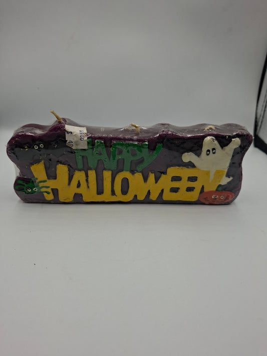 HAPPY HALLOWEEN CANDLE