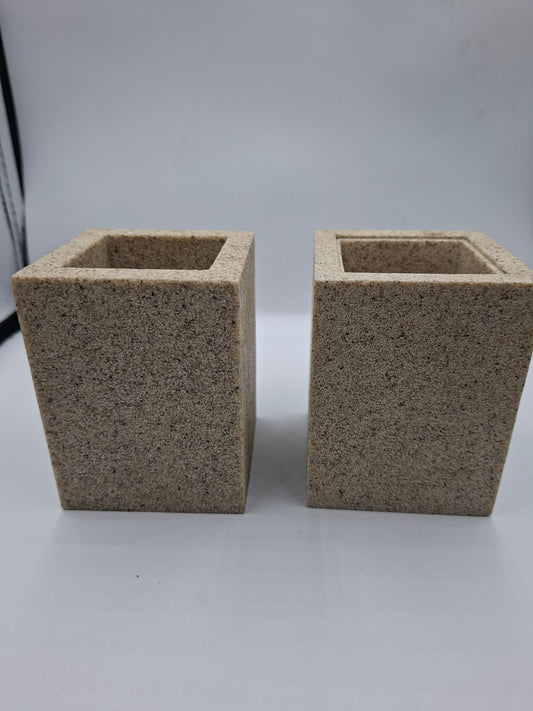 STONE PLANTERS OR BATHROOM STORAGE