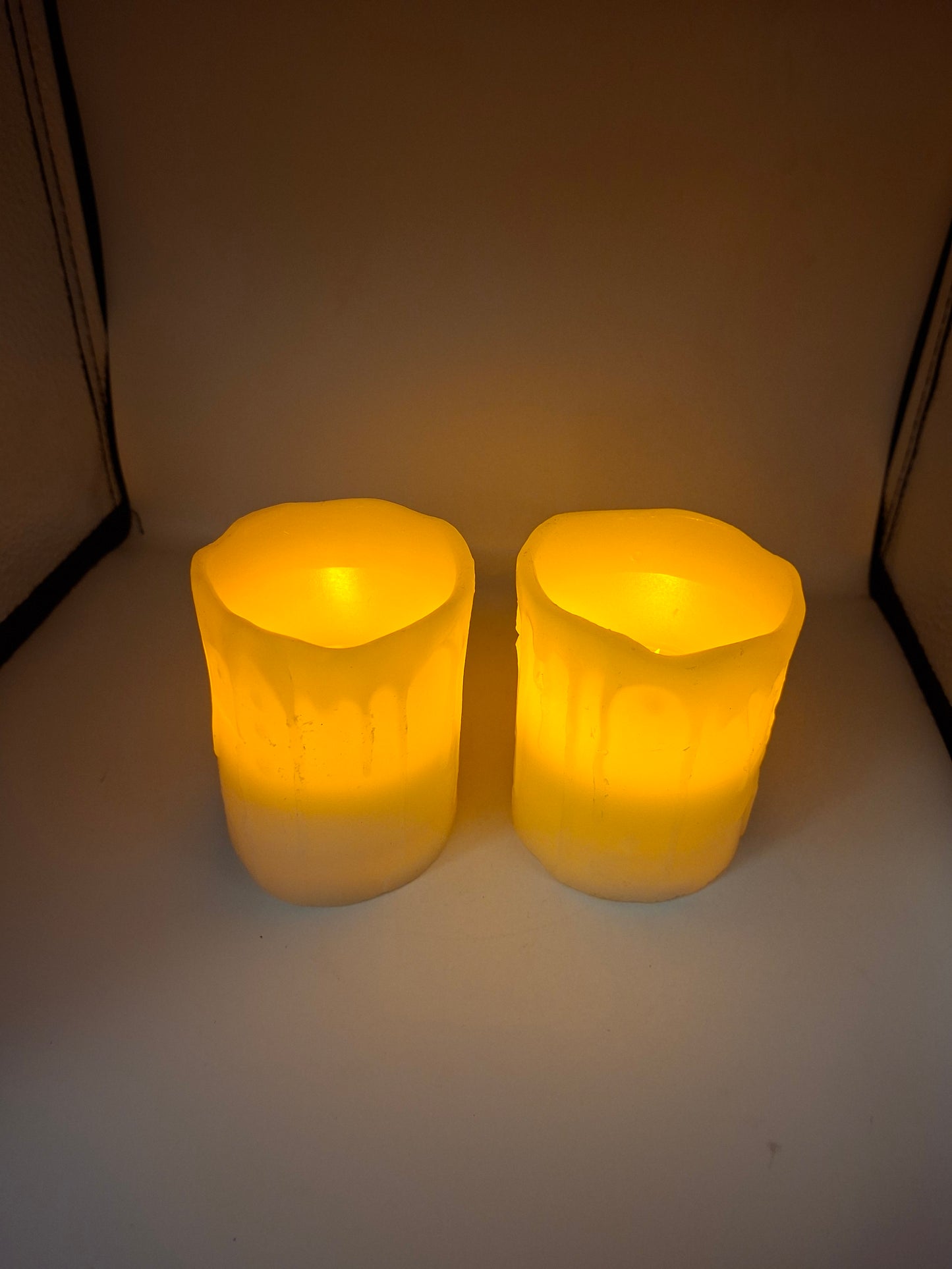 BATTERY CANDLES PAIR