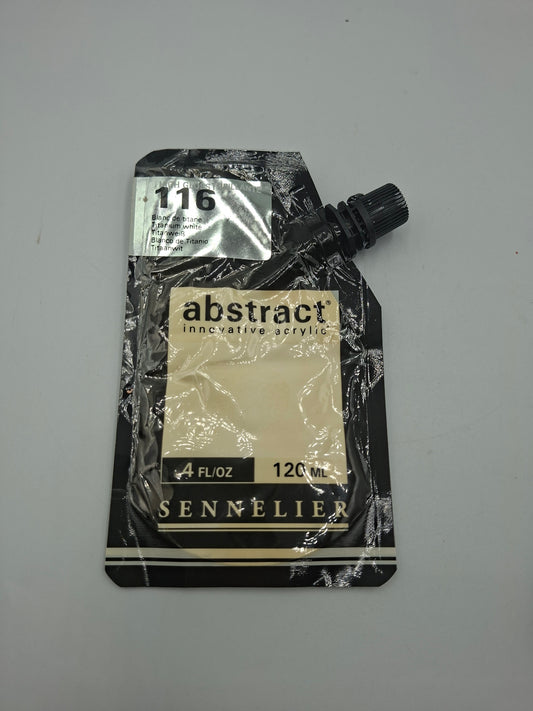 ACRYLIC PAINT POUCH USED