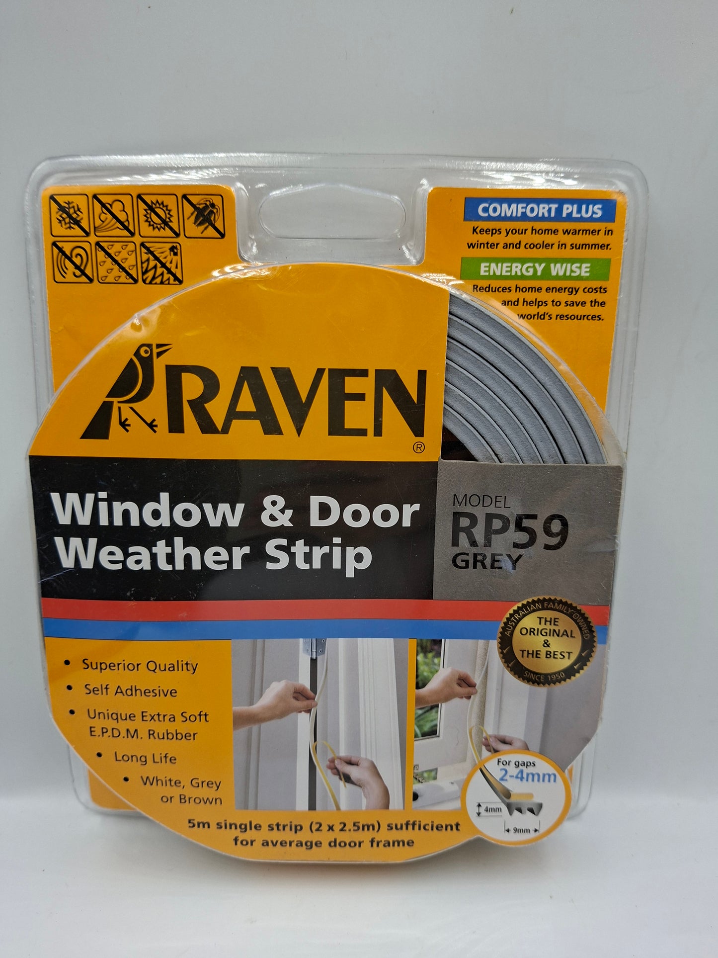 WINDOW AND DOOR WEATHER STRIP ROLL