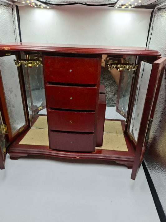 WOODEN JEWELLERY ORGANIZER