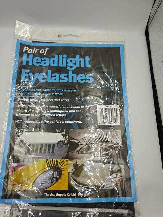CAR HEADLIGHT EYELASHES