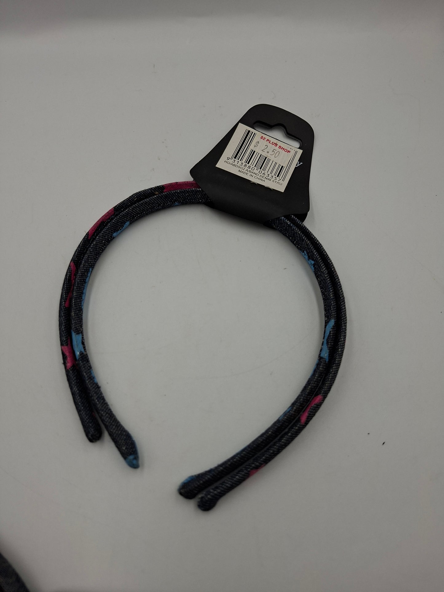 MY ACCESSORY DENIM HAIR BANDS 2PCS