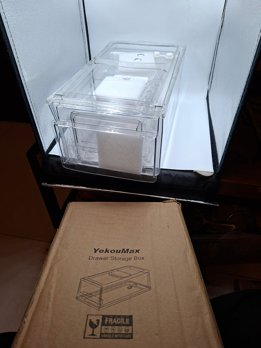 ACRYLIC FRIDGE DRAWER ORGANIZERS