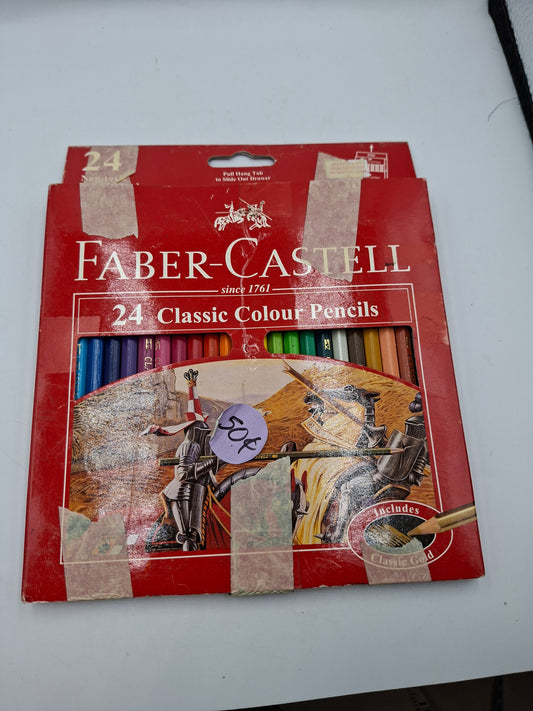 FABER CASTELL COLOR PENCILS