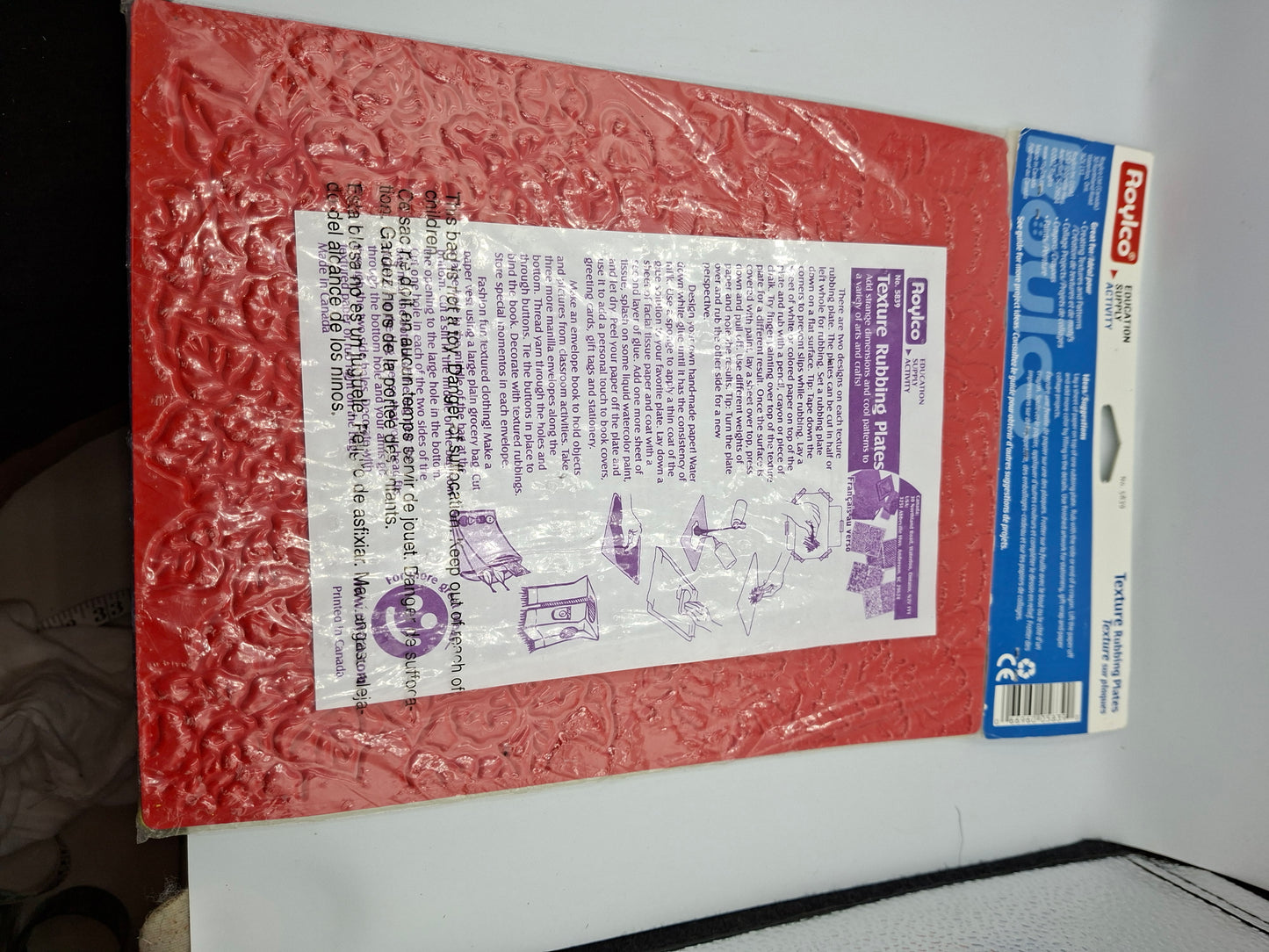 TEXTURE RUBBING PLATES