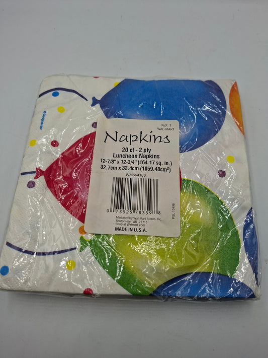 BIRTHDAY NAPKINS