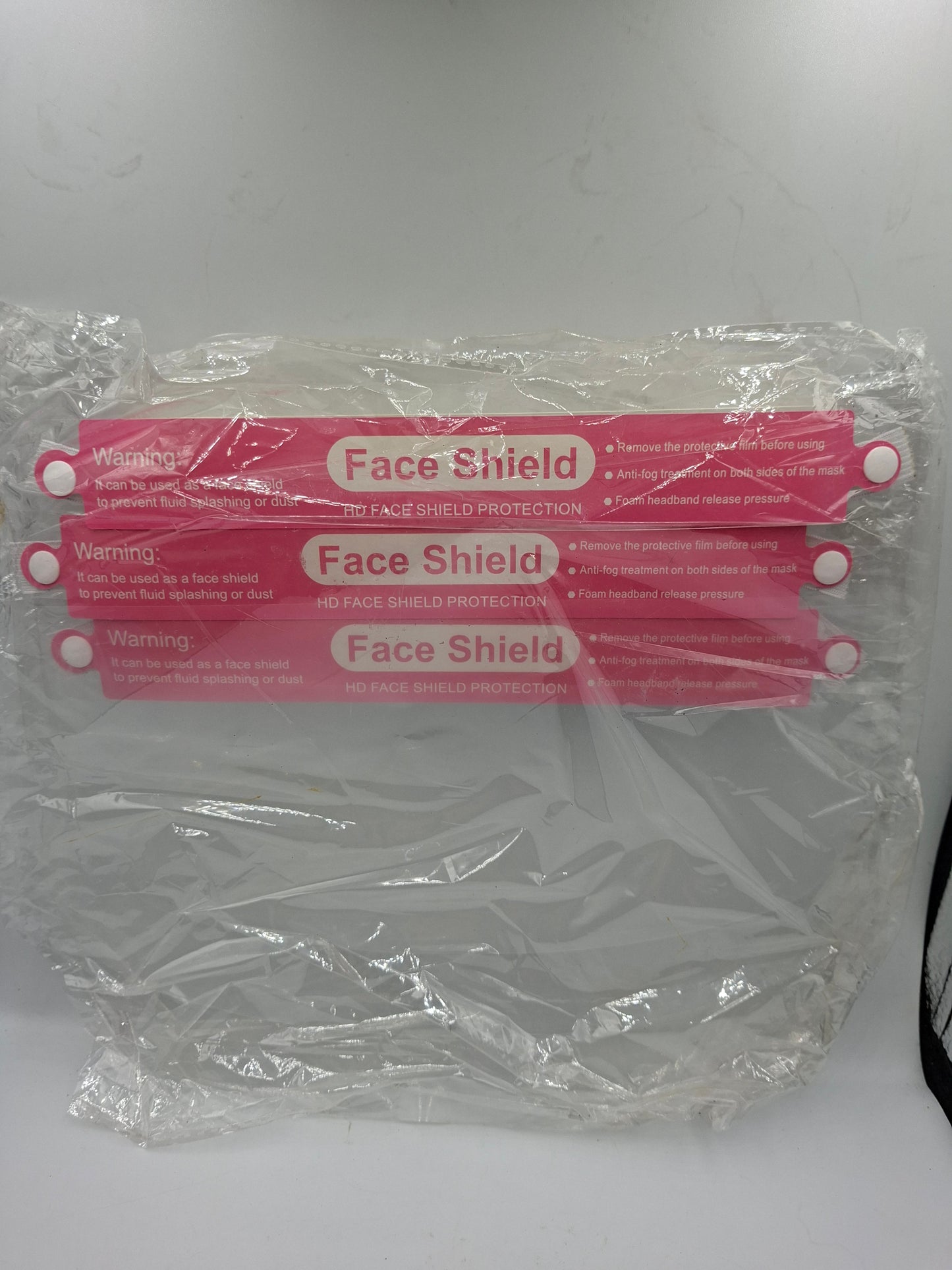 FACE SHIELDS 3PCS