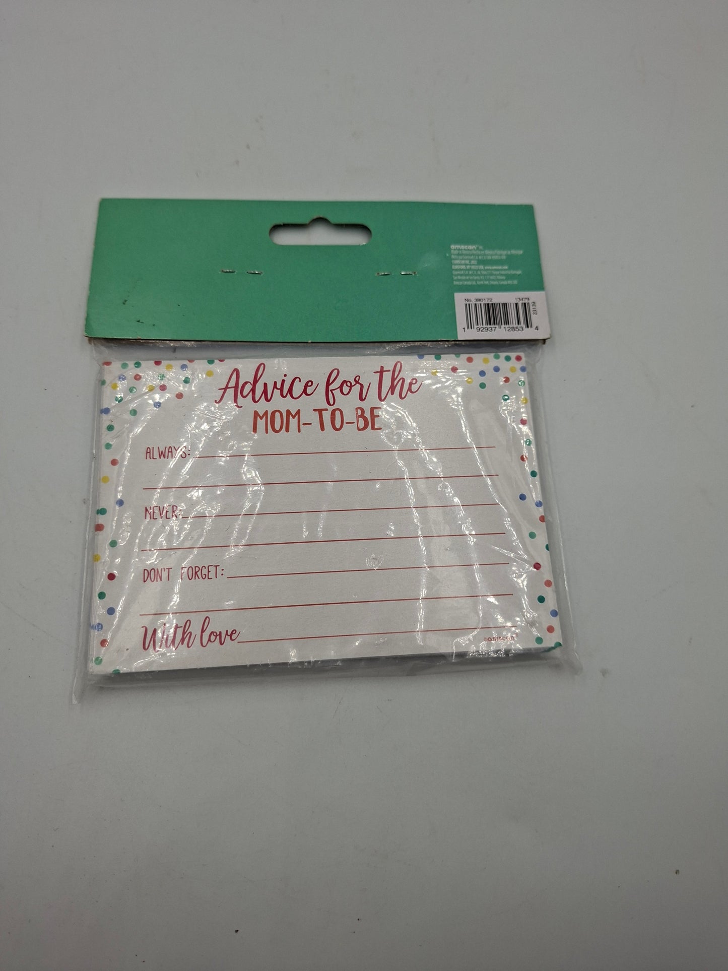 BABY SHOWER CARDS