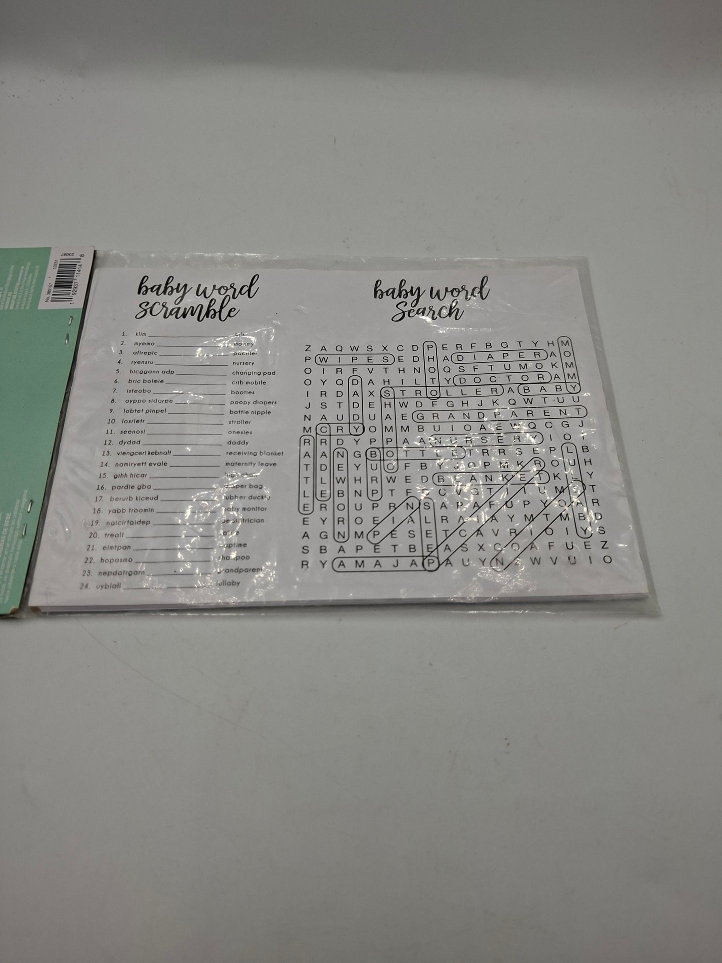 GAME CARDS