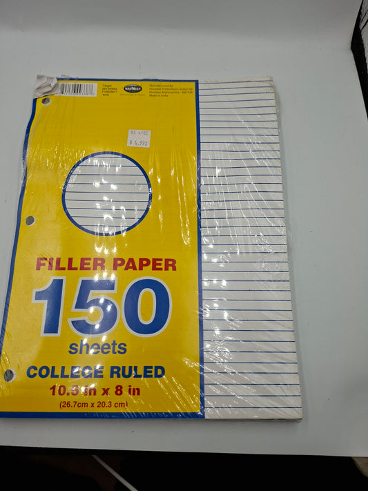 FILLER PAPERS