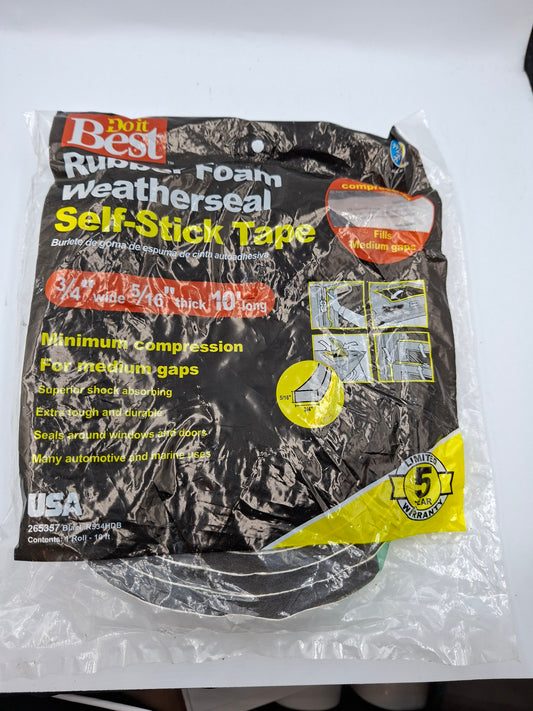 RUBBER FOAM TAPE