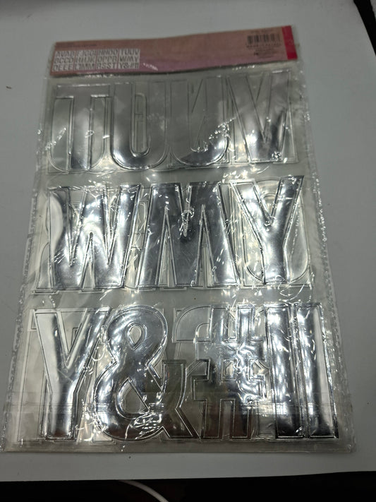 ADHESIVE LETTERS