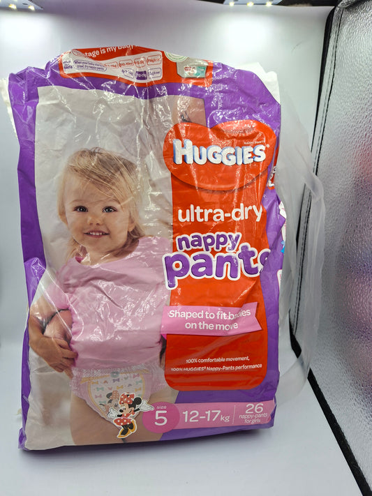 HUGGIES PANTS SIZE 5