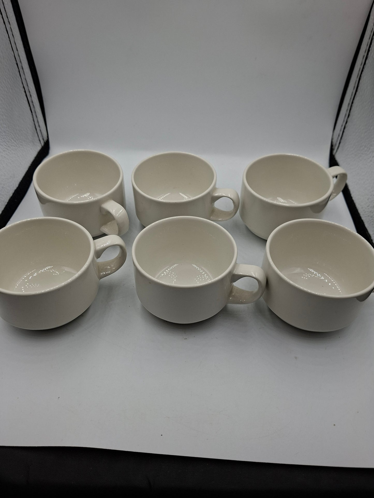 6 CUPS MADE IN ENGLAND