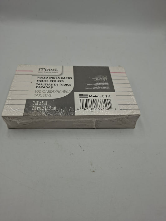 INDEX CARDS