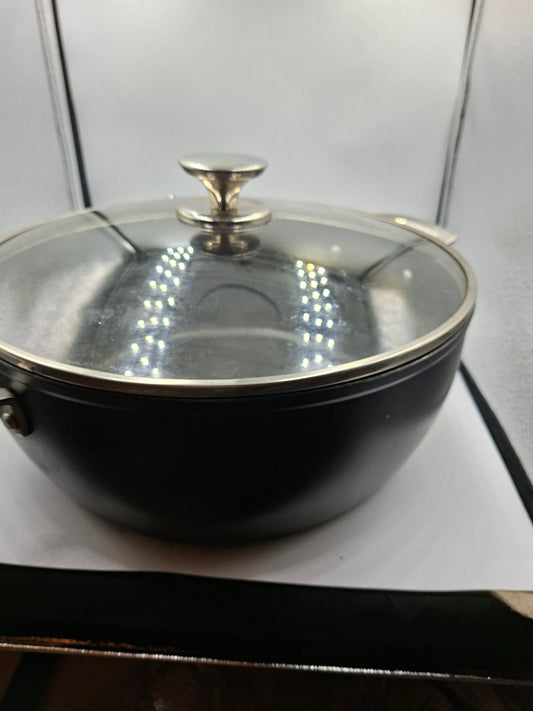 WOK WITH GLASS LID