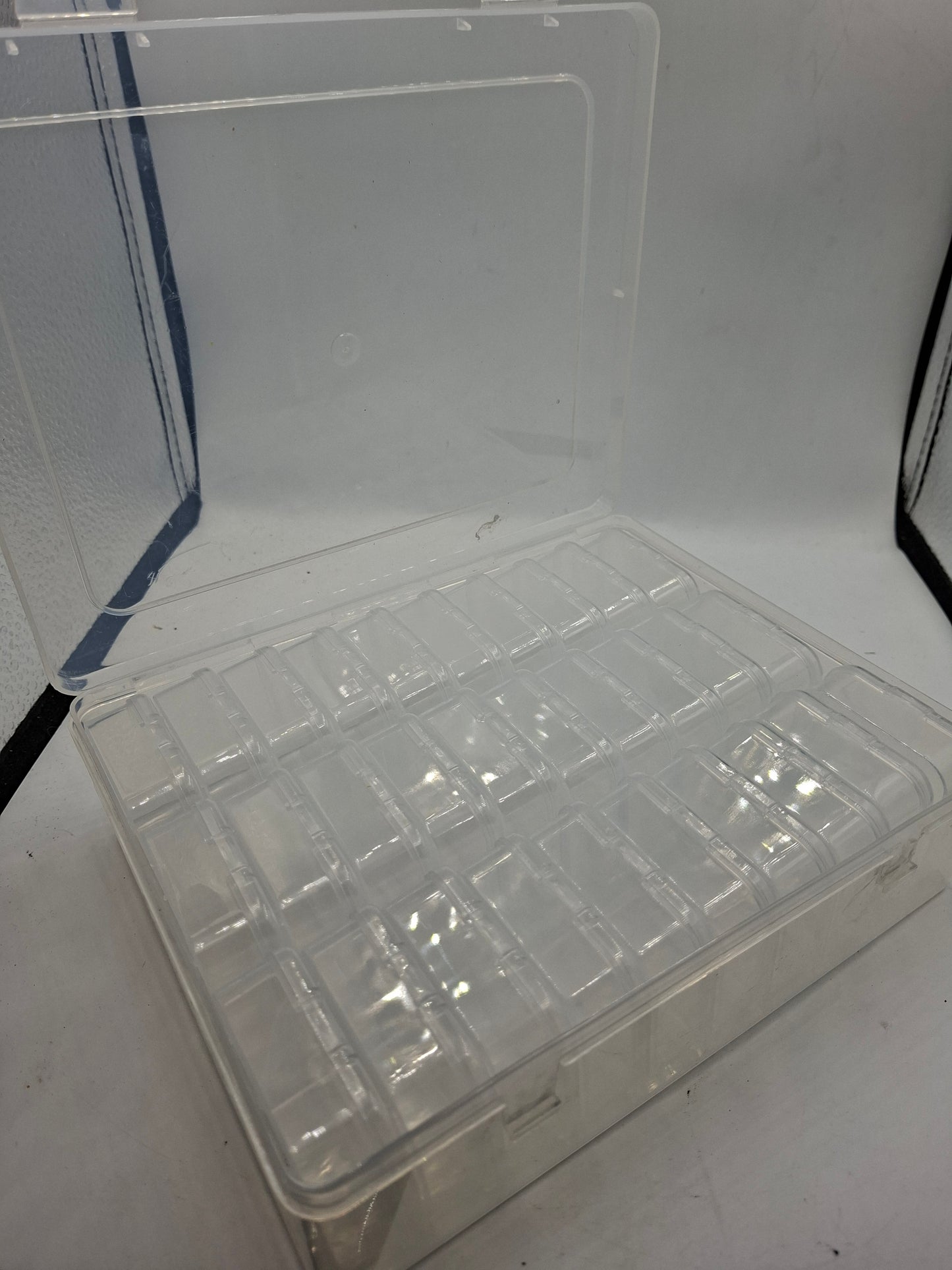 Storage box with multiple compartments
