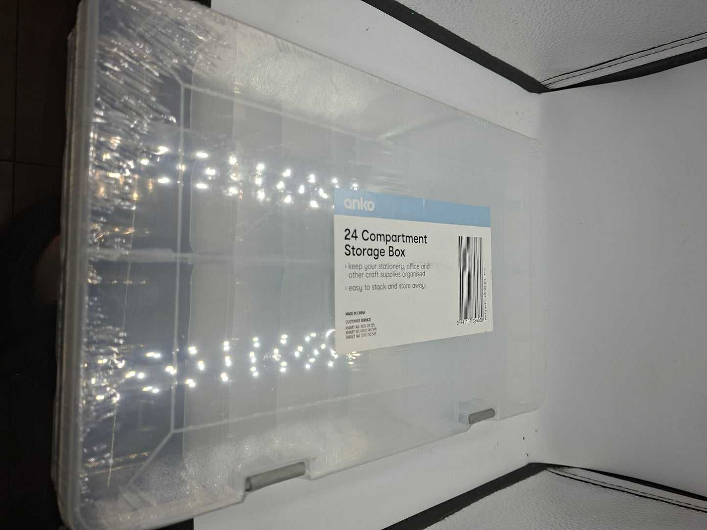 24 COMPARTMENT STORAGE BOX