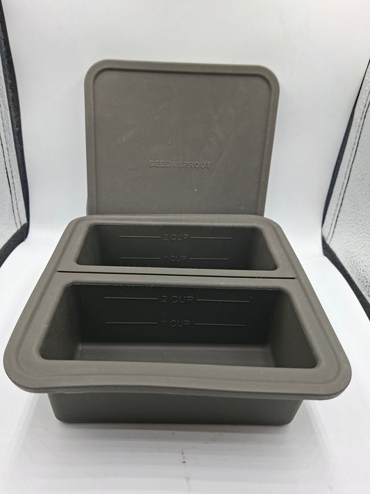 SILICON FREEZER TRAY WITH LID