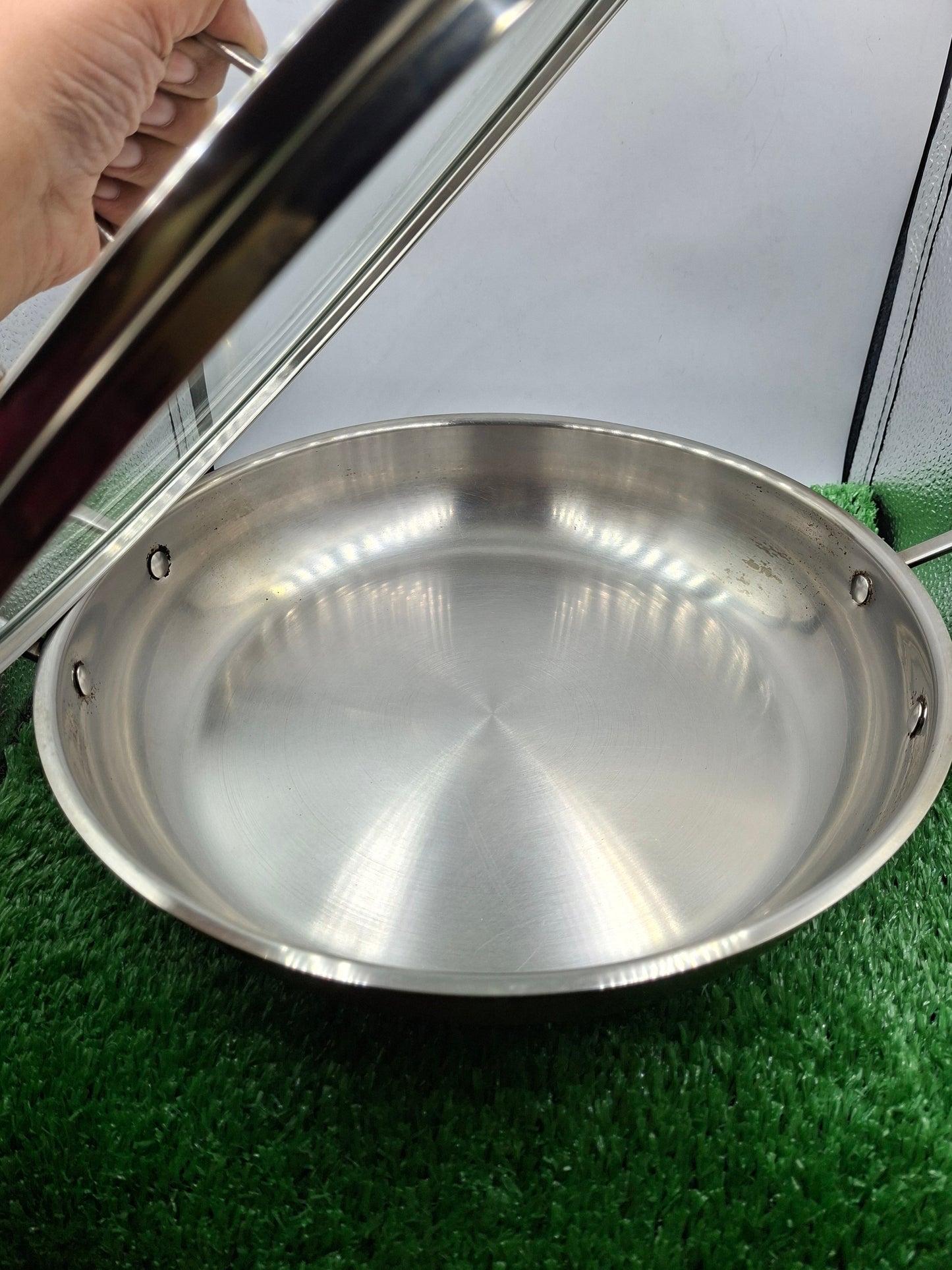 HEAVY DUTY PAN WITH LID