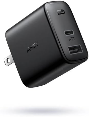 AUKEY PA-F3S mobile device charger Universal Black AC Quick charge Indoor