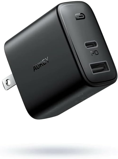 AUKEY PA-F3S mobile device charger Universal Black AC Quick charge Indoor