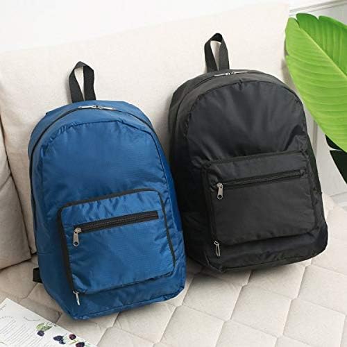 TopMove Foldable Backpack Black