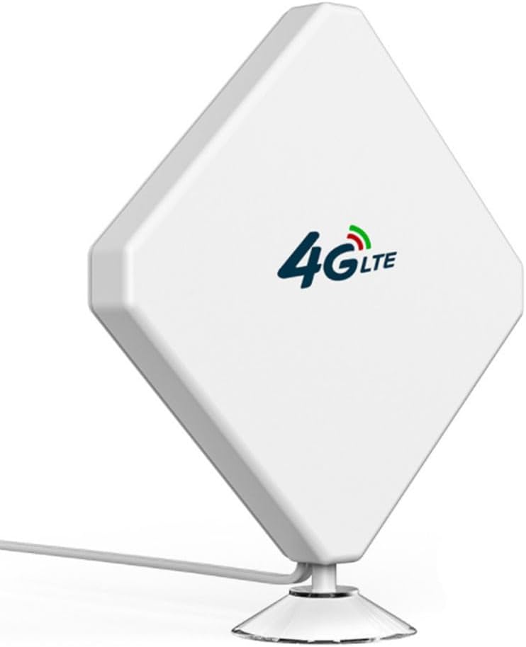 4G Antenna TS9 LTE Antenna High Gain Network Antenna Outdoor/Indoor Long Range Antenna with 2 * 2M TS9 Male Connector Cable Compatiable with 4G WiFi Router Mobile Hotspot