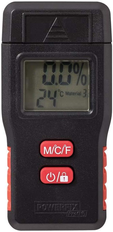 Digital Moisture Meter for Wood, Building Materials, Walls Hygrometer, Small Size