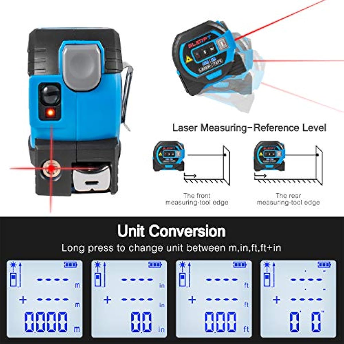 Laser Tape Measure Cross Laser Line