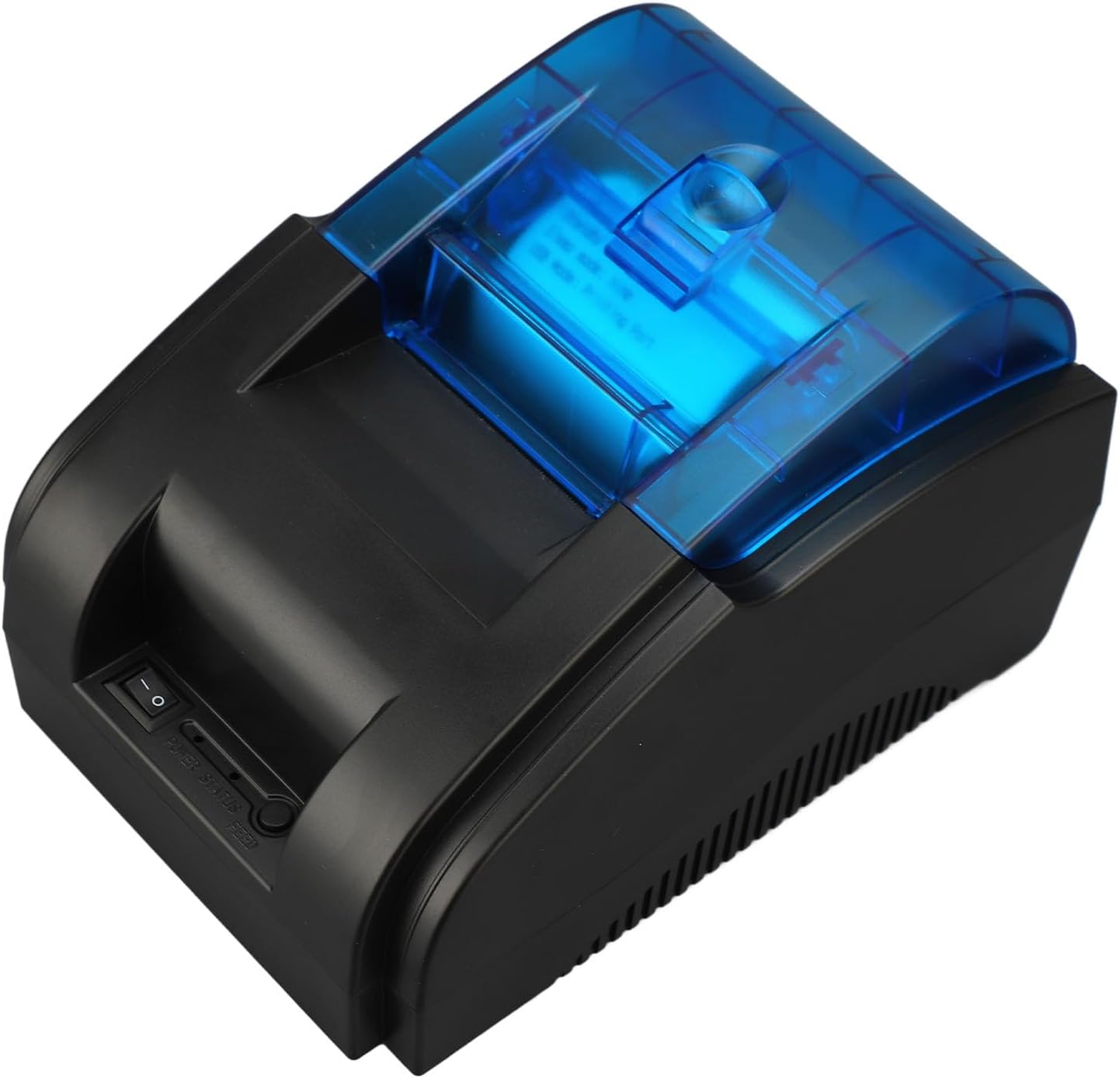 Thermal Receipt Printer, USB Bluetooth 58mm Desktop Printer for Commercial Use with Versatile Connectivity, Fast Printing Speed, Ideal for Commercial Use