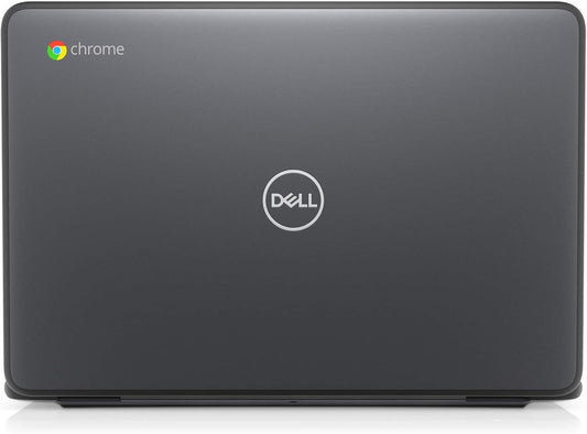 Dell Chromebook 11-5190 2-in-1 Convertible Notebook, 11.6" Touchscreen, Intel Celeron N3350 Processor, 32GB eMMC Storage, 4GB DDR4, Wi-Fi + Bluetooth, Chrome OS - Renewed