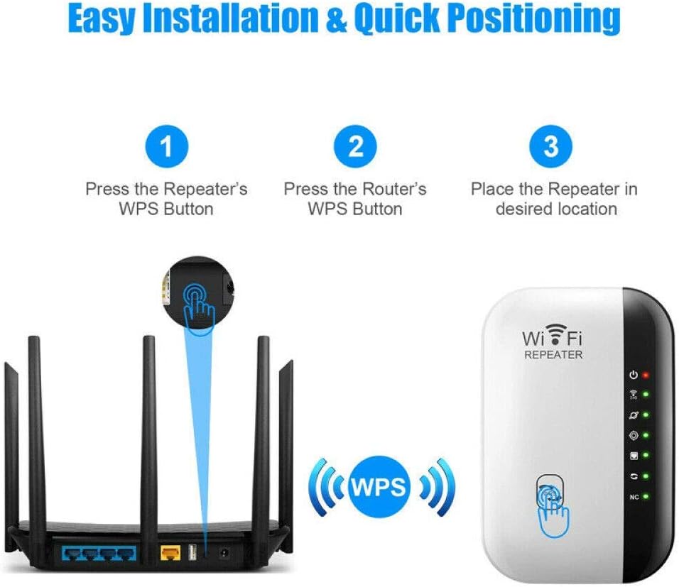 WiFi Extender,2024 Generation WiFi Booster,Covers Up to 3000 Sq.ft,Internet Booster with Ethernet Port,Wifiblast,1-Tap Setup,Access Point,WiFi Extenders Signal Booster for Home