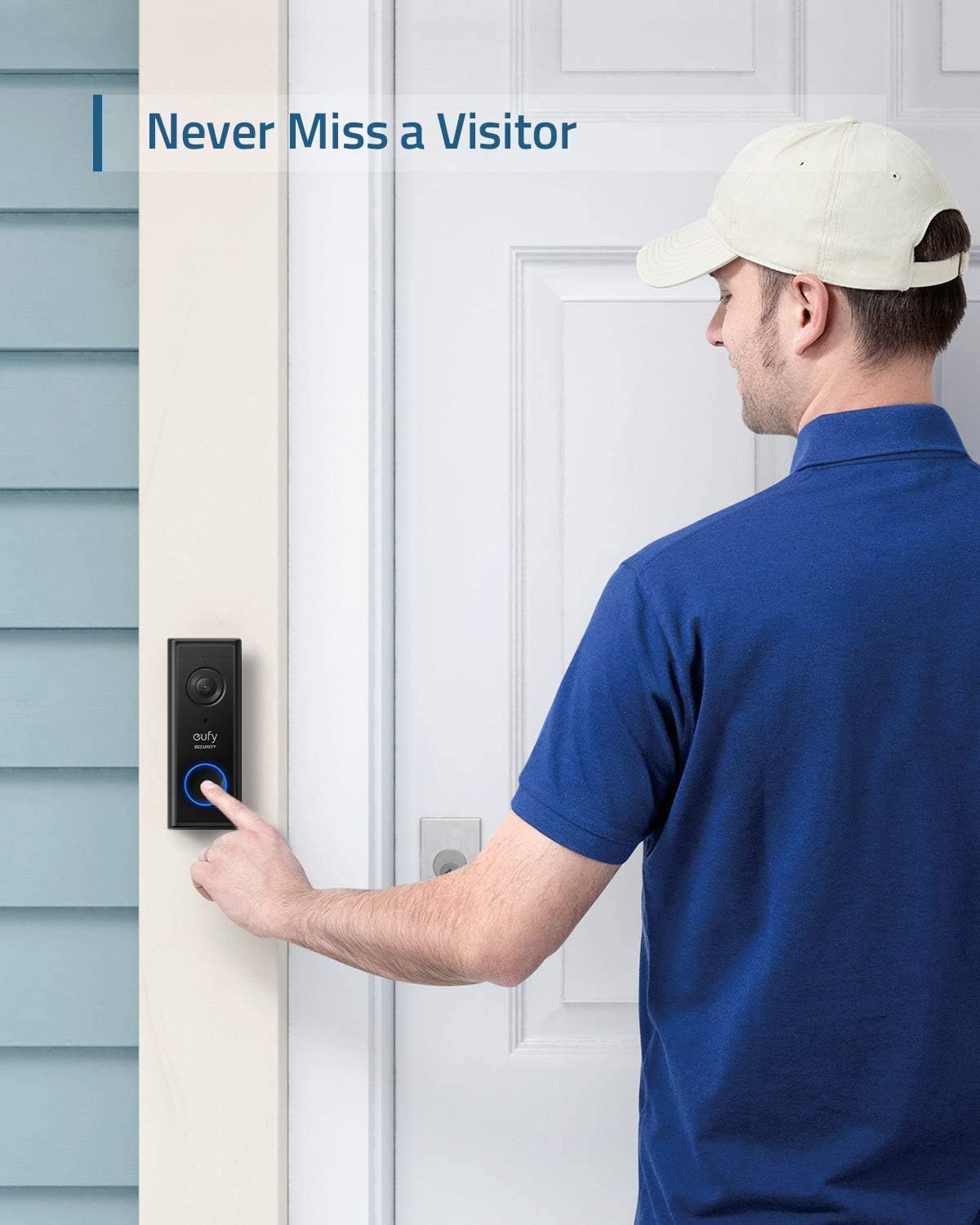 eufy Security Video Doorbell Chime, Add-on Chime for S220/S330, Requires eufy HomeBase 2 or HomeBase 3, Simultaneous Ringtone, Adjustable Volume