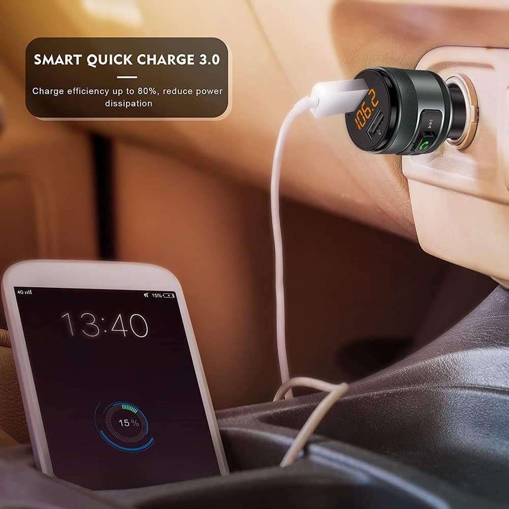 Sarpoer C57 Car Mp3 Player Bluetooth Fm Transmitter Car Bluetooth Player Car Accessories
