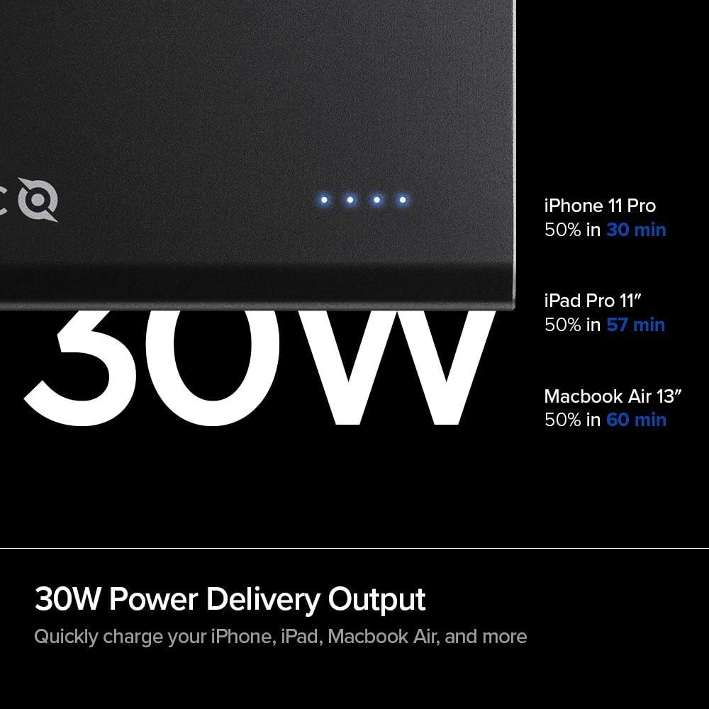 PowerArc ArcPack 60 W PD Power Bank 15000 mAh 3 Port USB C Power Delivery Type C Cable Compatible with iPhone 14 13 12 Mini SE 11 Plus Pro Max MacBook Air iPad Pro Air Galaxy S21 S20 S10 Plus Note 20