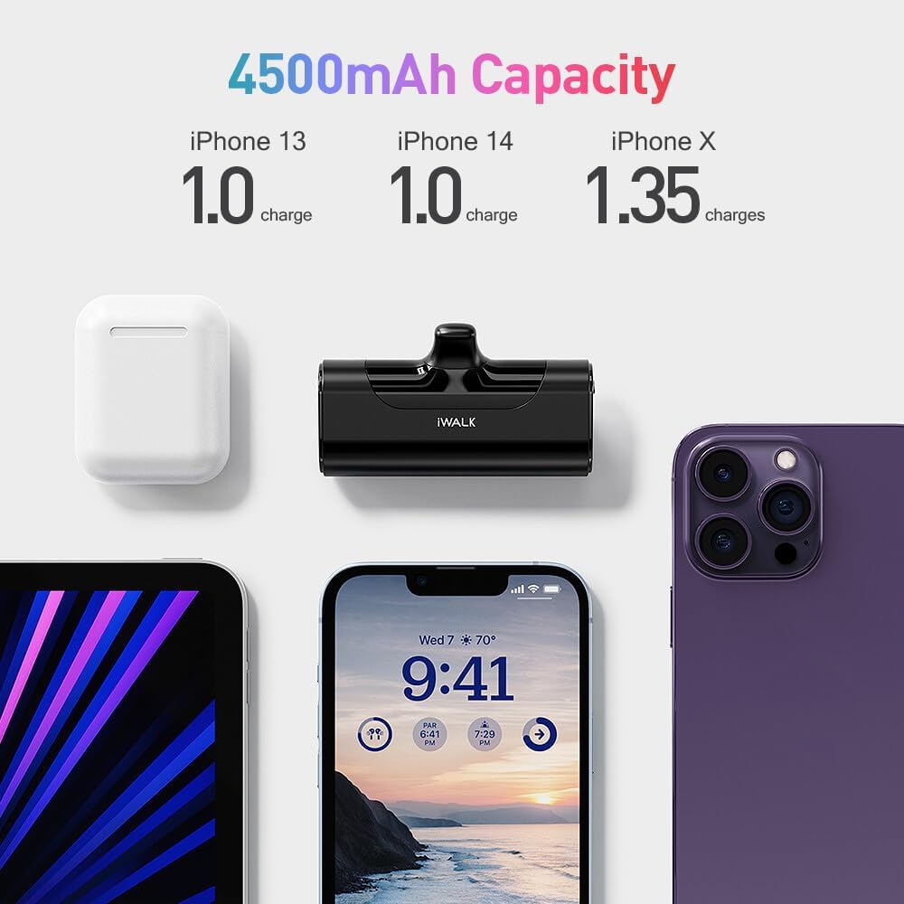 iWALK Small Portable Charger 4500mAh