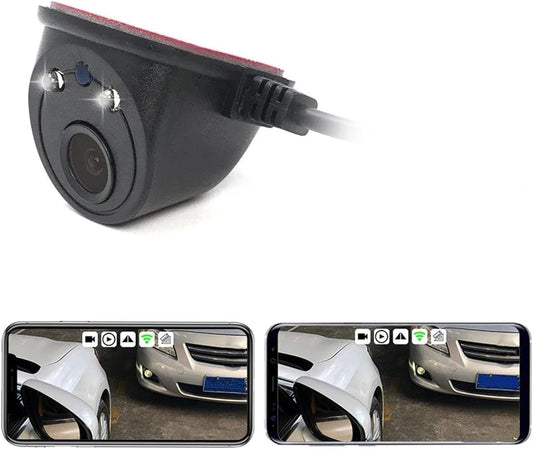 Reversing Camera Car Side View Camera Wireless 5G WIFI Camera With Light HD Night Vision Wide Angle Blind Spot Side View Camera Waterproof Camera