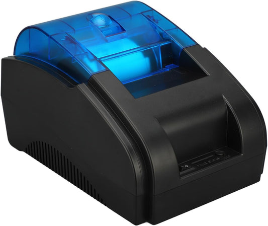Thermal Receipt Printer, USB Bluetooth 58mm Desktop Printer for Commercial Use with Versatile Connectivity, Fast Printing Speed, Ideal for Commercial Use