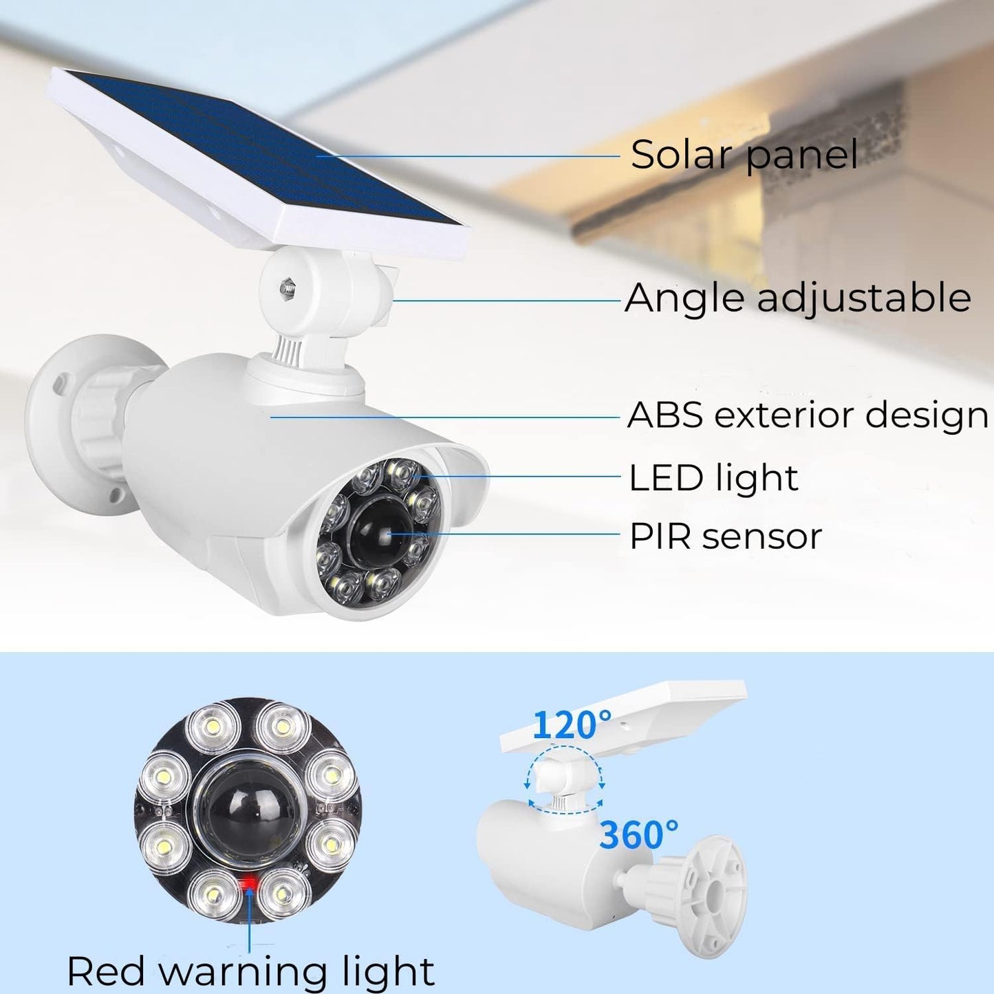 Solar Security Outdoor Motion Sensor camera