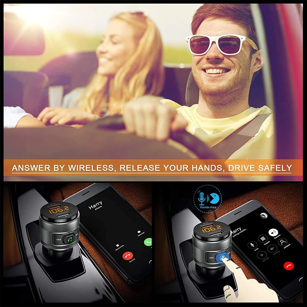 Sarpoer C57 Car Mp3 Player Bluetooth Fm Transmitter Car Bluetooth Player Car Accessories